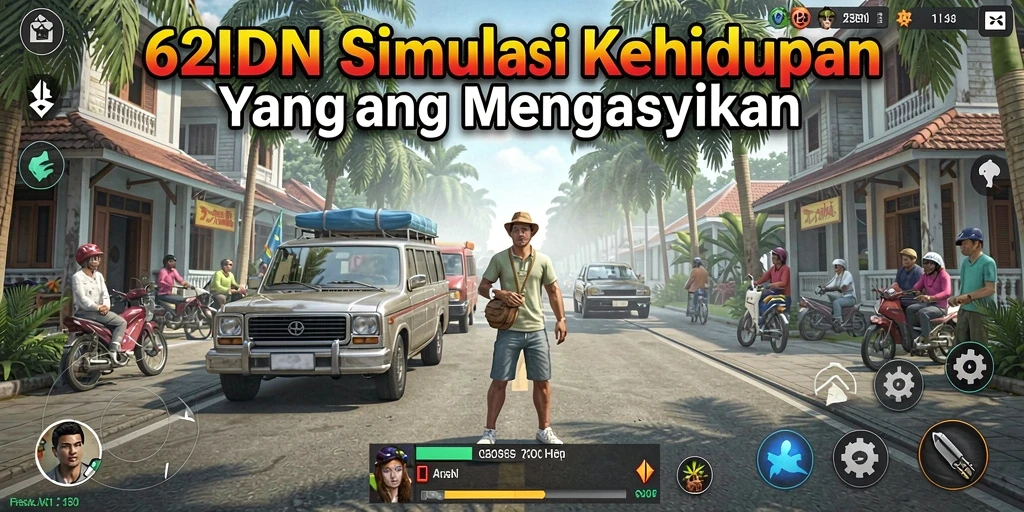 Tampilan gameplay 62IDN yang menarik dan interaktif.