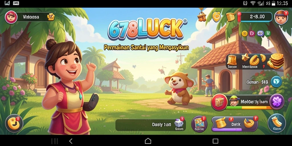Tampilan gameplay <strong>678LUCK</strong> yang menarik dan menghibur.