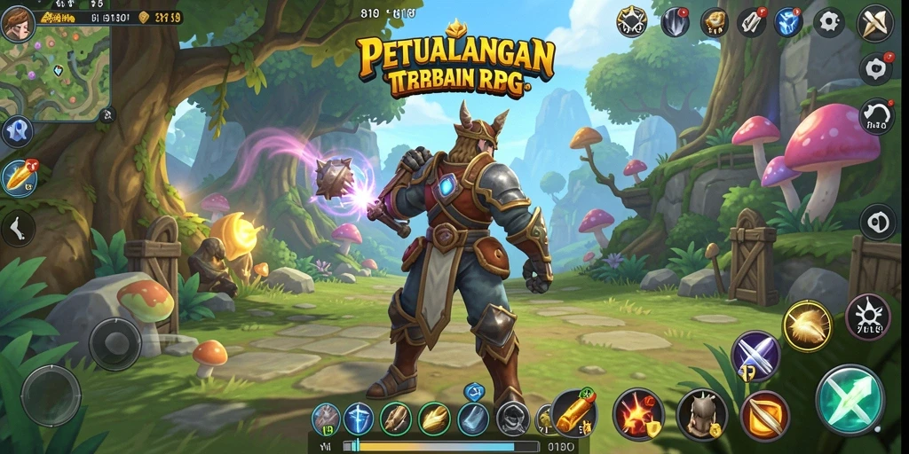 Gameplay menakjubkan dalam RPG 8180 yang mengundang petualangan.