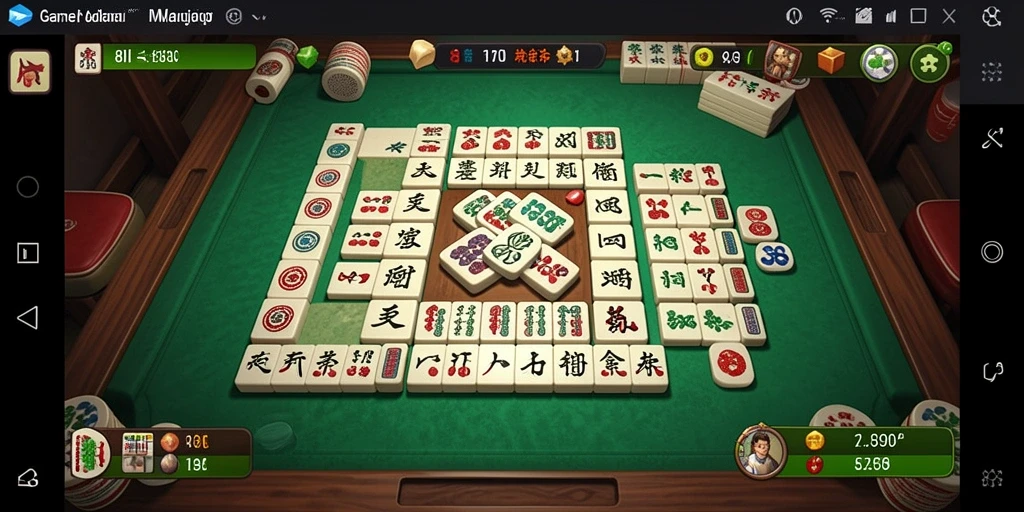 Screenshot game 8II menunjukkan seru dan menantangnya gameplay Mahjong.