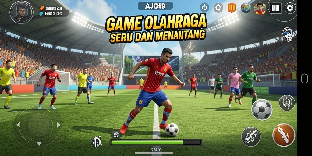 Tampilan gameplay AJO89 yang mendebarkan dan kompetitif.