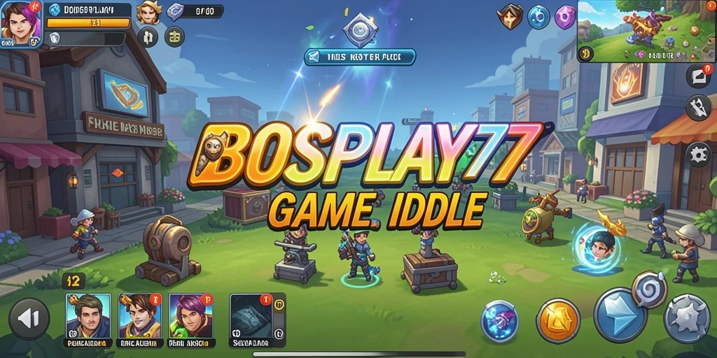 Screenshot utama menampilkan karakter dalam aksi gameplay Idle yang mengasyikkan.