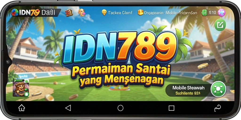 Tampilan gameplay IDN789 yang menarik dan penuh warna.