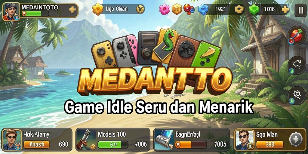 Tangkapan layar dari gameplay seru dalam MEDANTOTO.