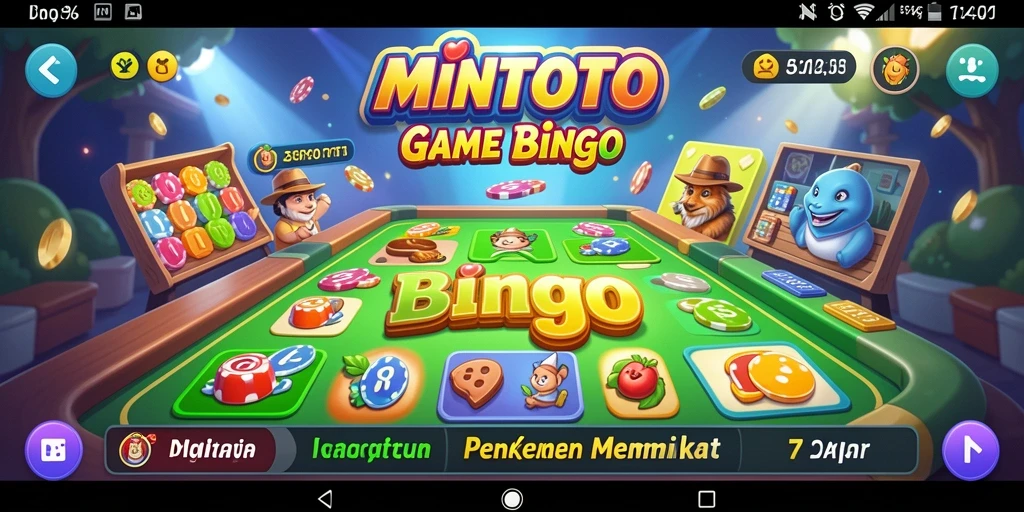 Gameplay menarik MINTOTO dengan elemen Bingo yang dinamis.