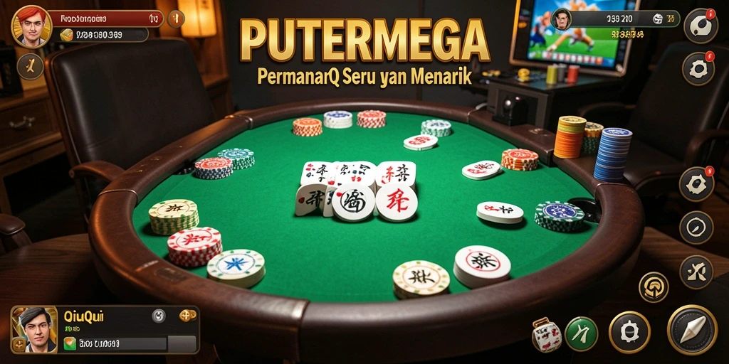 Tampilan gameplay seru dan mengasyikkan dari PUTERMEGA.