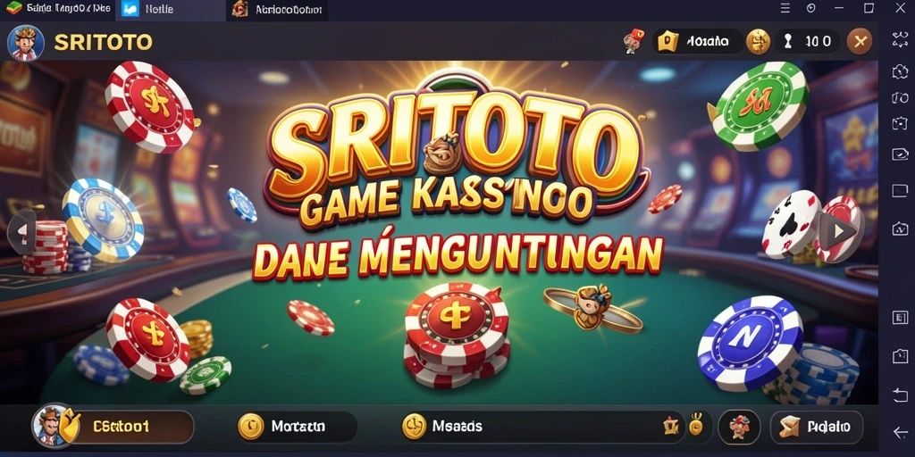Tampilan gameplay SRITOTO yang menakjubkan dan seru.