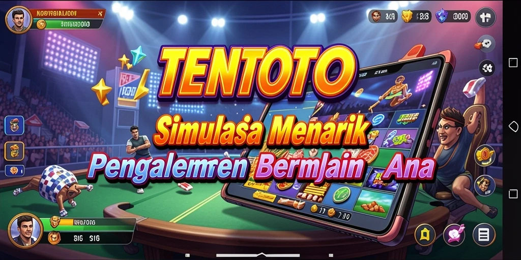 Gambaran gameplay menarik dalam TENTOTO dengan berbagai skenario yang diciptakan.