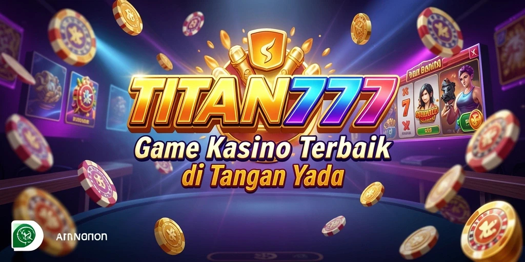 Tampilan gameplay mendebarkan dari game Kasino TITAN777.