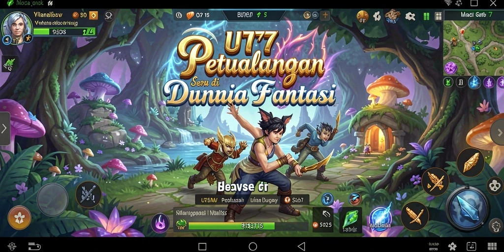 Gameplay seru UT77 dalam petualangan yang menantang.
