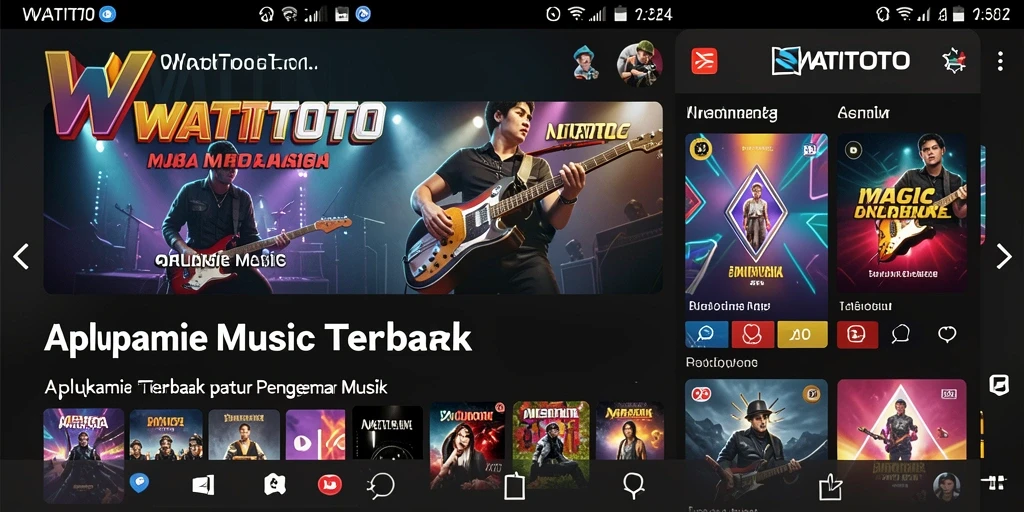 Tangkapan layar dari gameplay dengan antarmuka menarik WATITOTO.